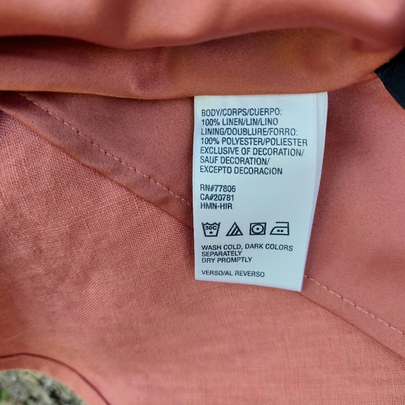 100% Linen Halter Dress by Tommy Hilfiger - Picture 7 of 7